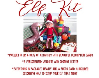 Elf Kit | Elf Activity Kit | Elf Props