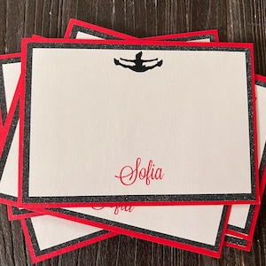 Personalisierte Cheerleader-Karte, Jubel-Dankeskarten, Jubelgeschenke, Jubel-Teamgeschenk, Jubelgeschenke für das Team in großen Mengen