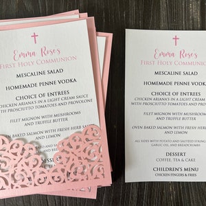 Carte | Menu du dîner | Menu brunch | Menu du déjeuner