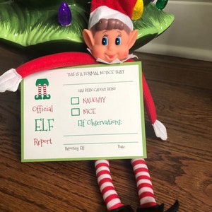 Elf Welcome Kit Letter to Santa - Etsy