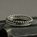 Textured Stacking Ring Set - Sterling Silver Stacking Set With Twist ...