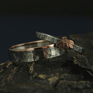 Matching cheap bee rings