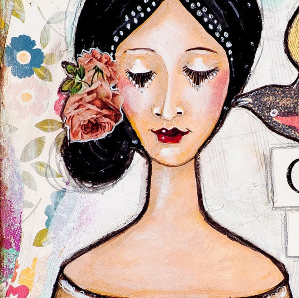 Wall Art Print Ready to Hang Art Whimsical Wall Art Etsy