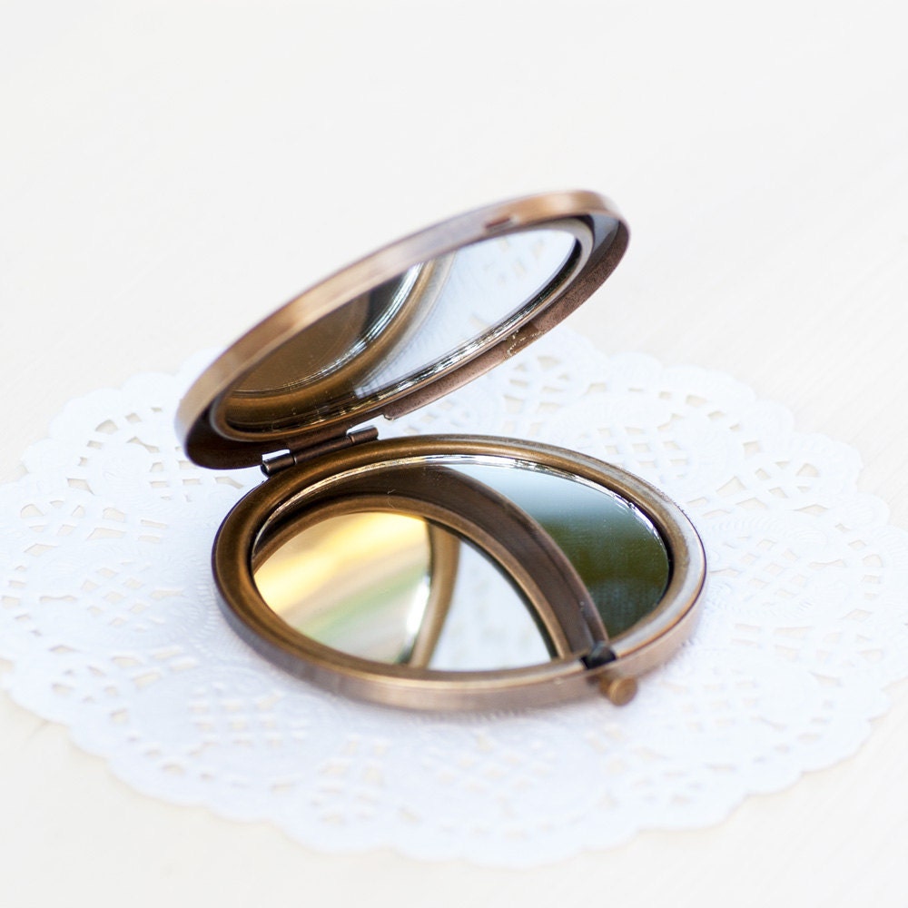 Compact Mirror Best Friend Gift Purse Mirror Mothers Day Etsy