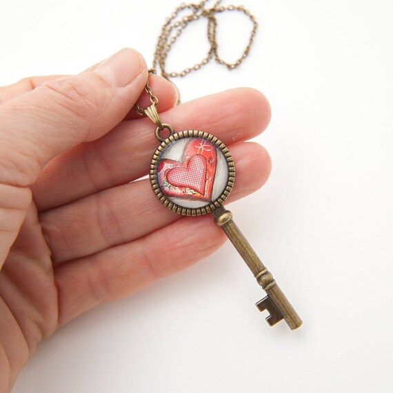 etsy heart jewelry