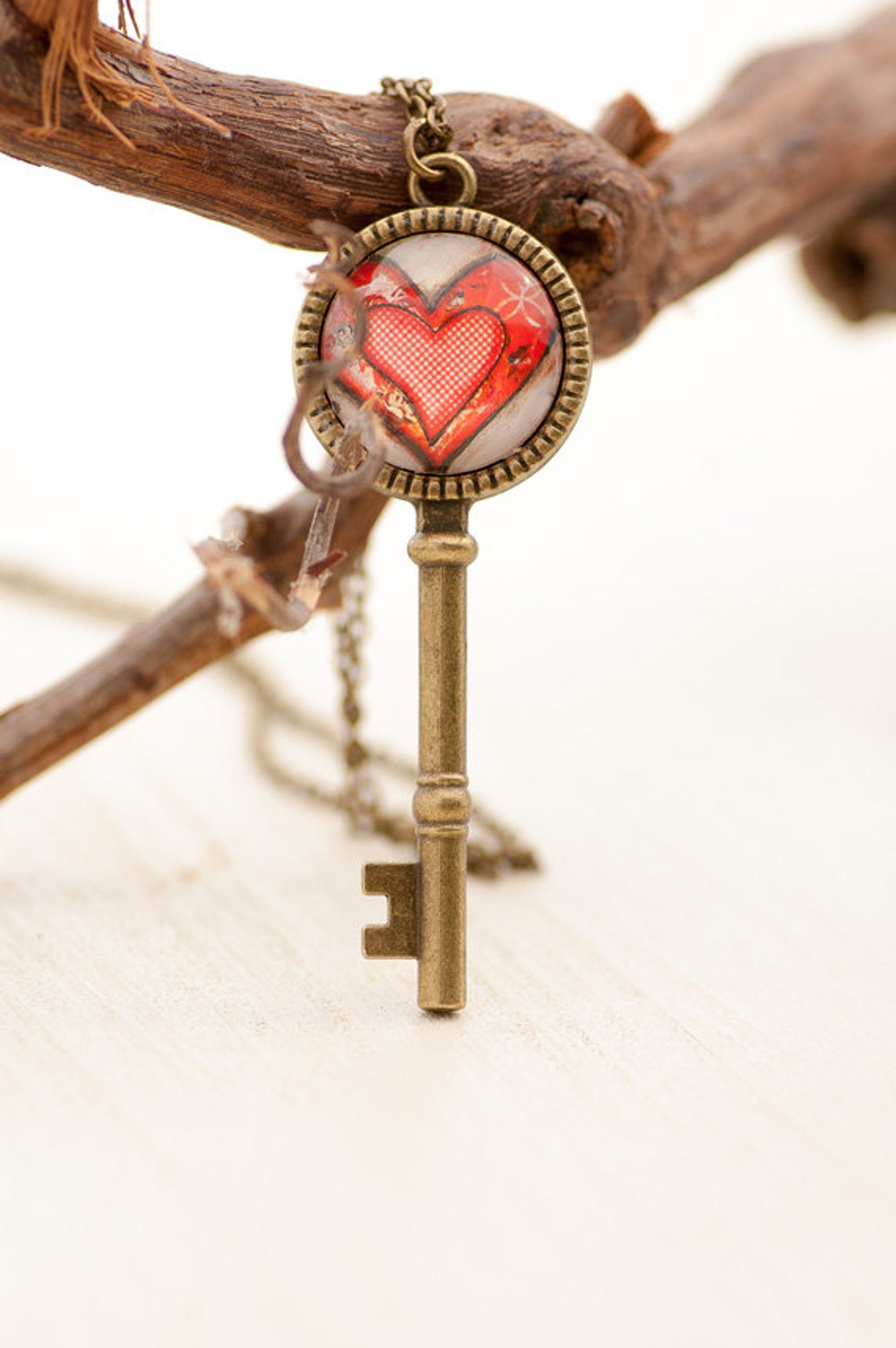 etsy heart jewelry