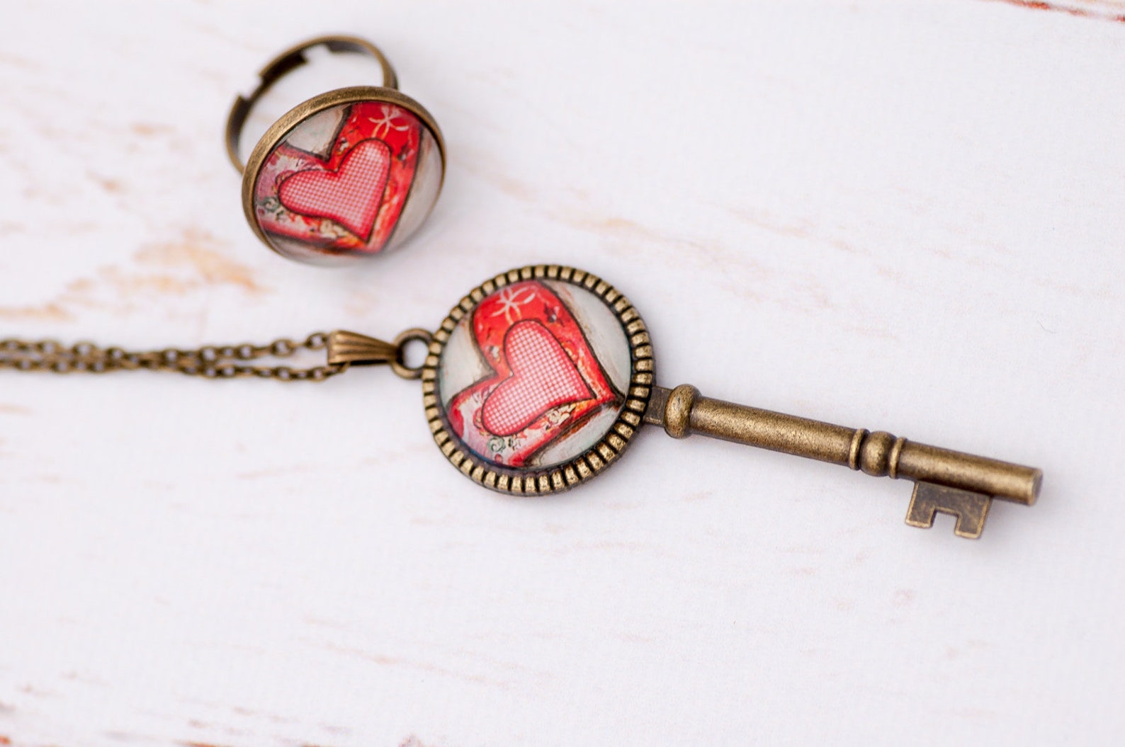 Chained To My Heart Necklace