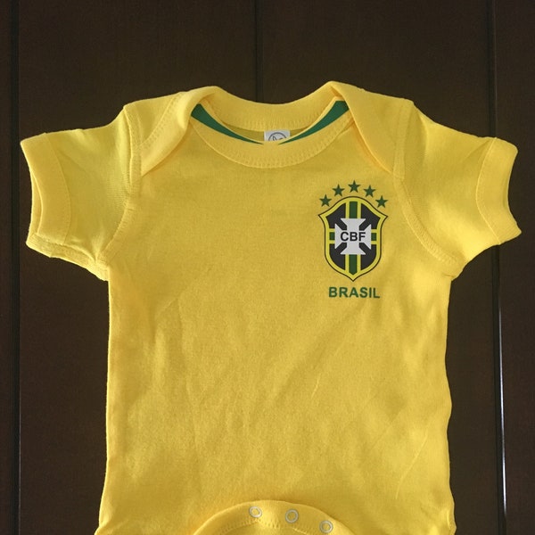 brasil baby soccer jersey