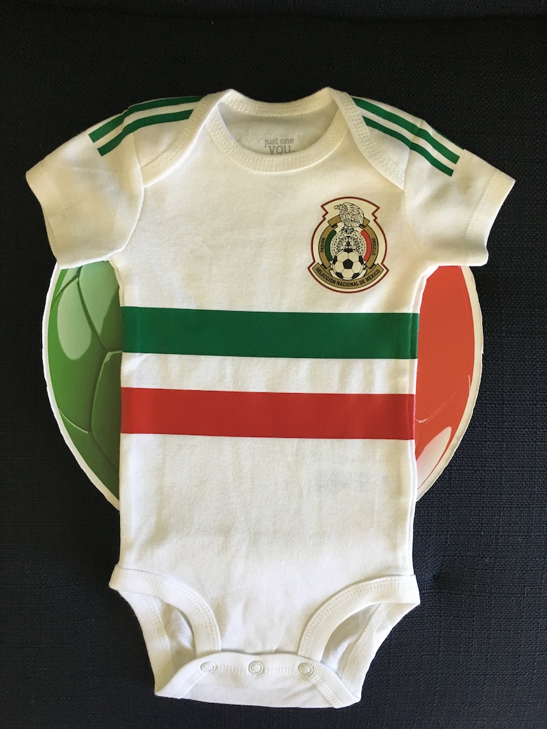 Mexico Baby Soccer Jersey Etsy Mexico Baby Soccer Jersey Etsy