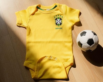 brasil baby soccer jersey