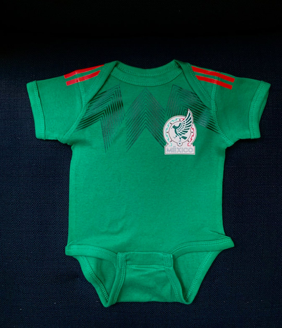 Green Baby Mexico Jersey Mexico Baby Soccer Jersey, Green Pañalero