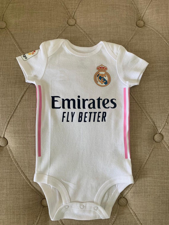 Viste a tu bebe del Real Madrid, Camiseta bebe Real
