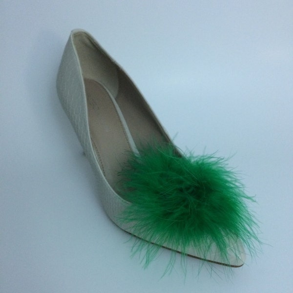 Green Shoe Clips Etsy