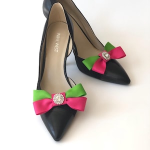 Green and Pink Shoes - Etsy