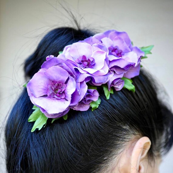 hair flower clips for weddings