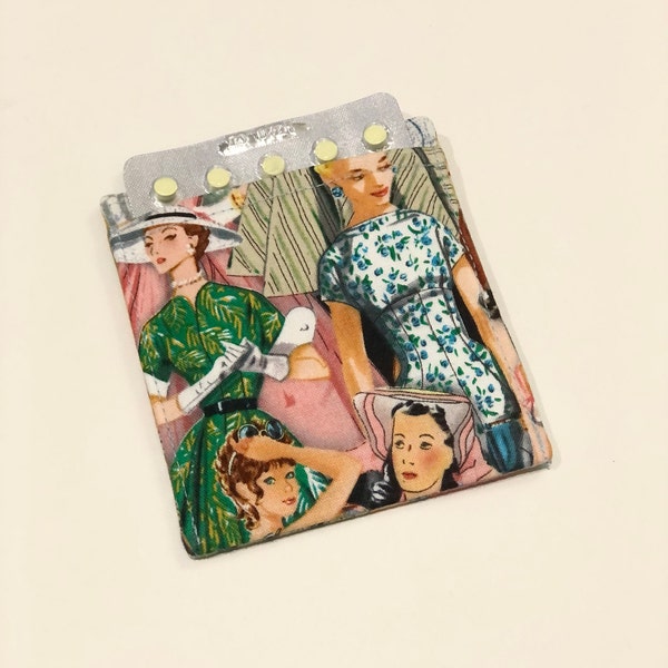 Birth Control Pill Case, Multi-Purpose Fabric Mini Pouch, Business Card Holder, Mini Wallet