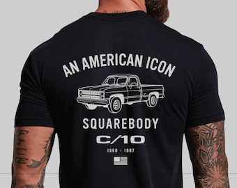 C10 An American Icon Unisex T-Shirt / Squarebody / GMC / Chevrolet Gift / Men's / Ladies