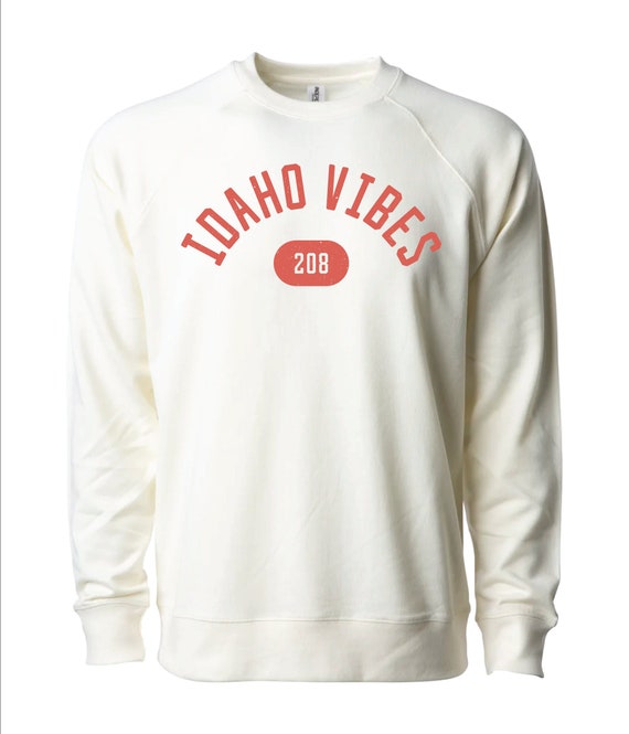 Idaho Vibes Terry Cloth Unisex Crew Sweatshirt Idaho Men s Idaho