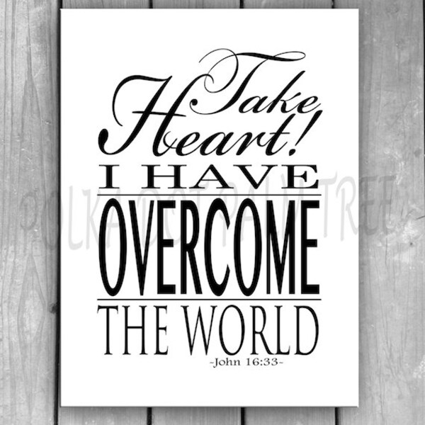 I Have Overcome - Etsy