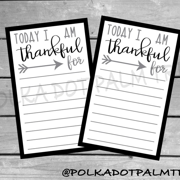 Today I Am Thankful - Etsy