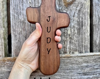 Personalized Comfort Table Cross, Cross Home Decor