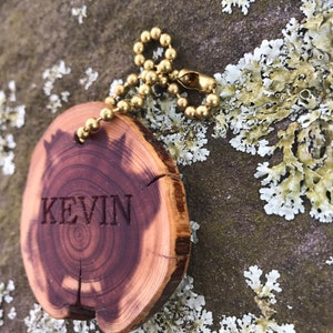 Wood disc Keychain | Rustic Key Chain | Wood Key Chain | Key | Keys | Wood gift | Gift for Him | Gift for her | Teen Gift | Stocking Stuffer