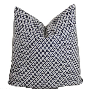 Navy Linen Pillow Cover Decorative Throw Pillow, Accent Pillow, Toss Pillow 16 18 20 22 24 26 Euro