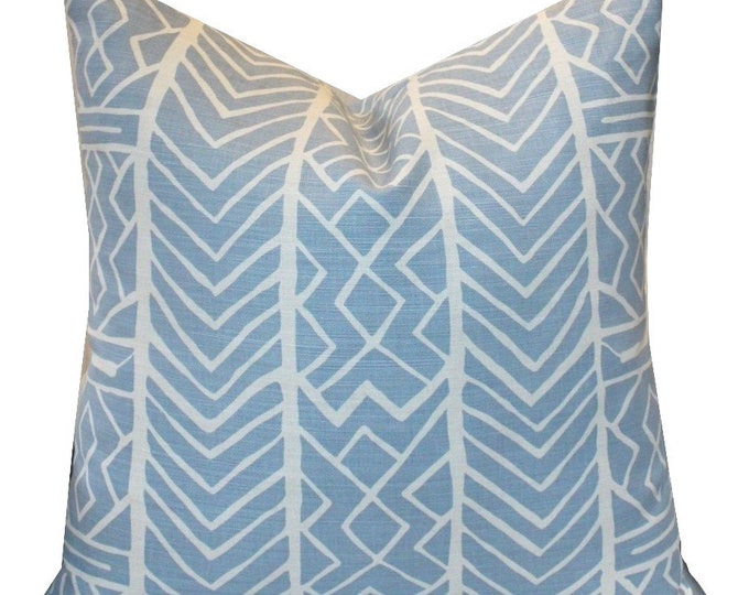 Quadrille Pillow Cover // Quadrille Aruba Linen Custom Etsy