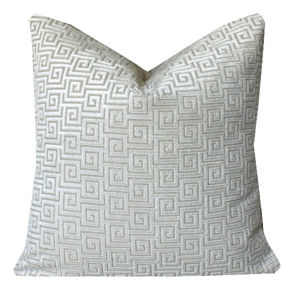 Cubierta de almohada de terciopelo de corte marfil // lujoso | Etsy