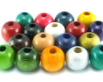 Wood beads , 12mm Loose spacer wood beads ,  Color option round beads,wood sandal beads, shoes embellishment, shoes beads