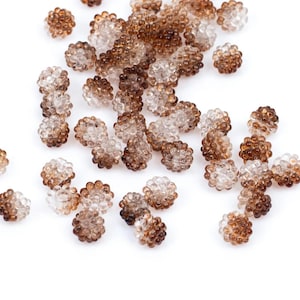 Beerenperlen, Acrylperlen Himbeere, Kandi Bead, Kawaii Beads, DIY, Acrylic Craft Beading 10 mm -25gr ca.