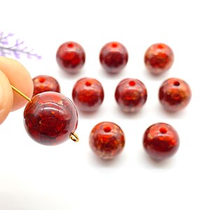 Plastic Round Beads for Jewelry Making , 15mm High Quality  Earring Supplies