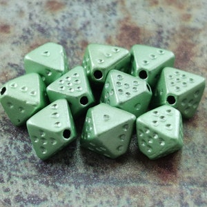 50 7x9 mm pyramid acyrlic beads , choose colour , purple ,smoked,gray, mint green , red,brown,golden,blue