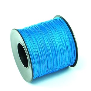 Blue Parachute cord 1mm , Makrame Cord , Bracelet Making , choose feet