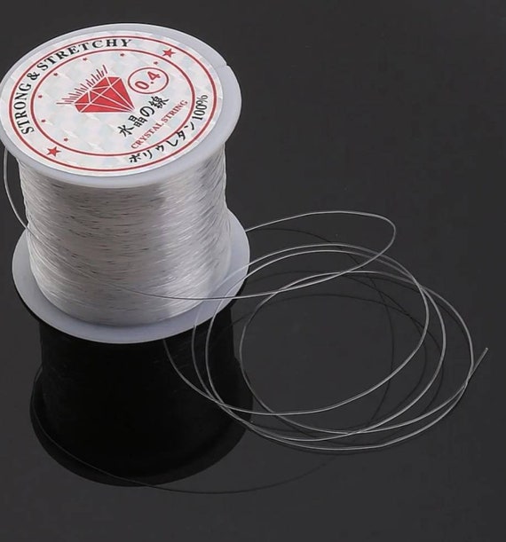 1 Roll Elastic Crystal String Beading Cord Stretchy Bracelet