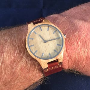 VALRAVN Series Sport watch, men and women, Sports watch, Wooden watch with wooden bracelet and free engraved wooden gift box