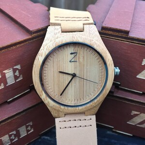 GENEX TAN Series Diver watch, men and women, Sports watch, Wooden watch with wooden bracelet and free engraved wooden gift box