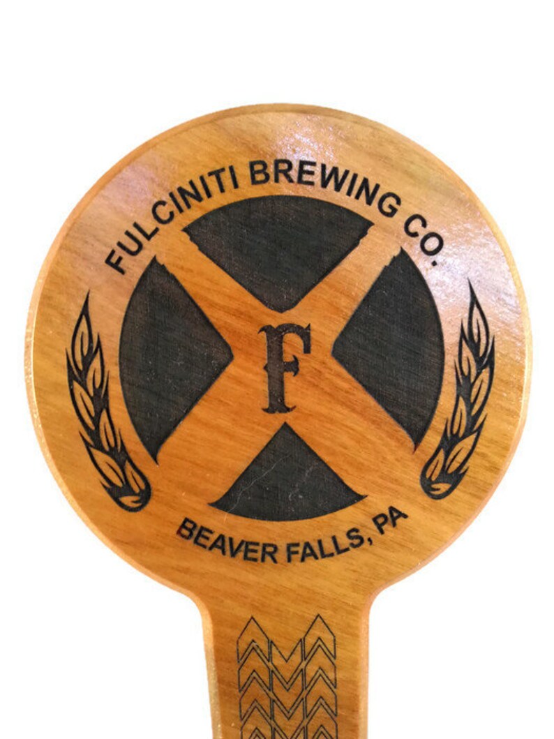 Custom Beer Tap Handles Round With Tapered Shaft Customized Etsy