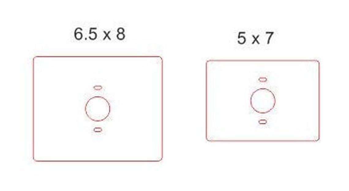 Ecobee3 Lite Wall Plate Rectangular Free Shipping Etsy