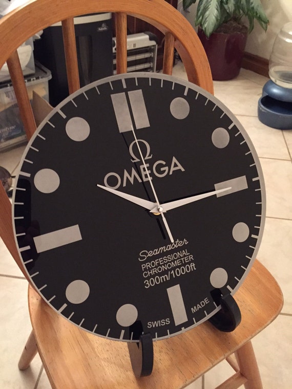 omega wall clock