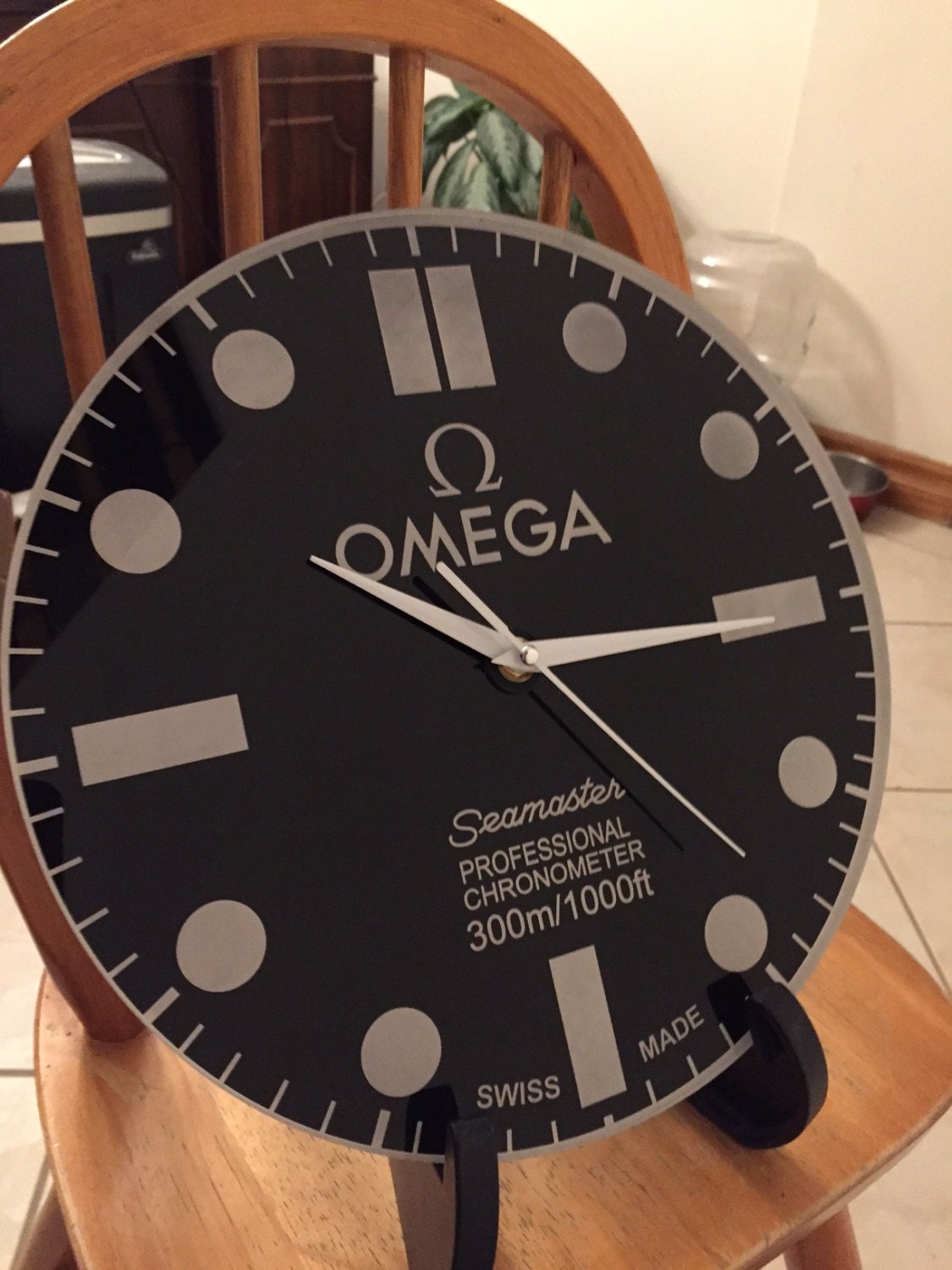 Omega Seamaster Dial Face Wall Clock Wall Clock Christmas Etsy UK