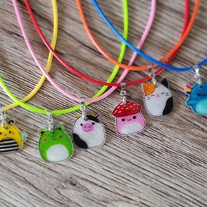 Squishmallow Charm Necklace