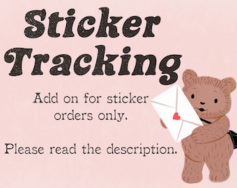 Sticker Tracking