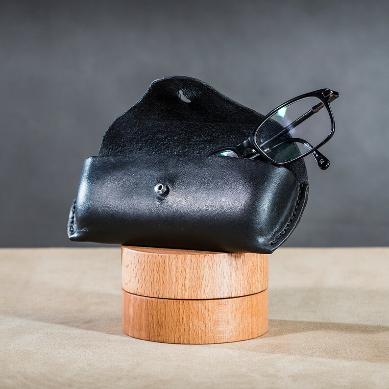 Leather Spectacle Cases Etsy