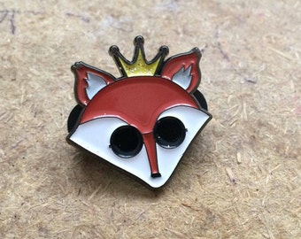 Prince Fox Hat Pin