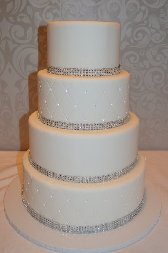 four tier fondant faux