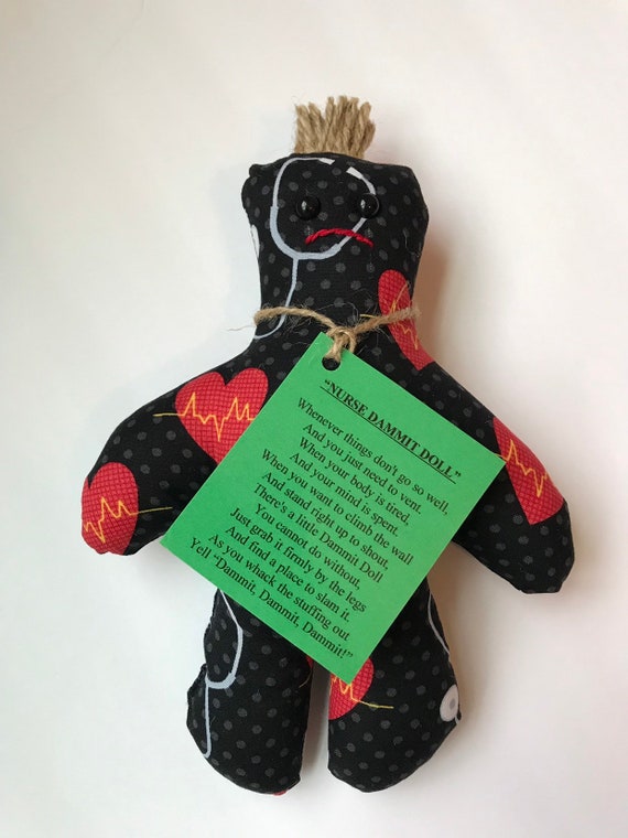 Nurse dammit doll sales