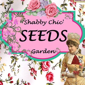 Vintage Inspired Seed Packet Wraps: Shabby Chic Garden Design (Digital Download)