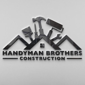 Handyman Services Logo | Construction Logo | Painting Services Logo | Painter Logo | Home Repair Logo | Home Renovation Logo | Home Remodel