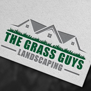 Logo Design | Lawn Care Company | Landscaping Business | Landscaper | Lawn Maintenance Logo | Yard Care | Landscape Design | House Design